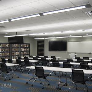 Jeld-Wen Midwest Learning Center Training Room &amp; Sample Wall