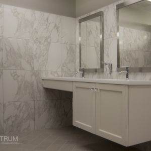 Jeld-Wen Midwest Learning Center Womens Restroom Vanity