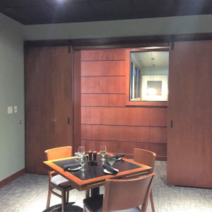 Baxters private dining room