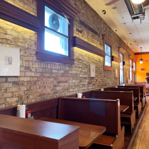 Black dog booth &amp; casework