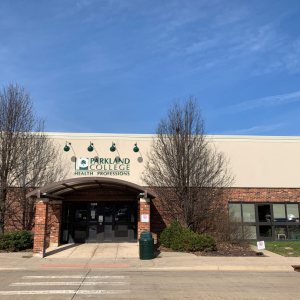 Parkland College exterior entrance