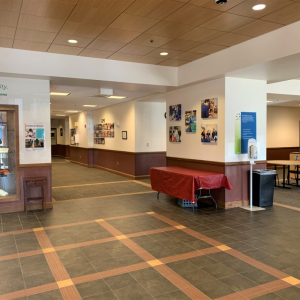 Parkland College Health Professions interior at lobby