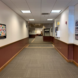 Parkland College Health Professions corridor